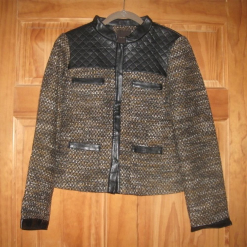 The Limited Snap Closure Blazer with Four Front Pockets